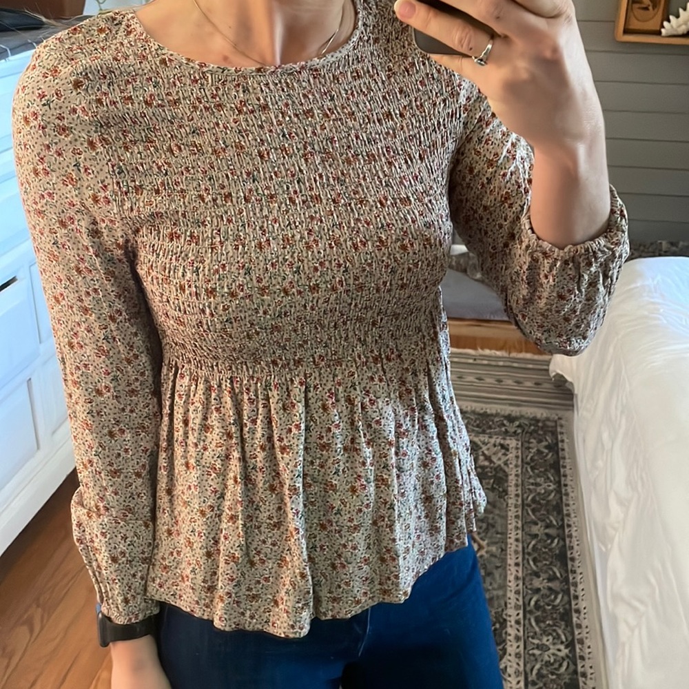 Flower blouse
